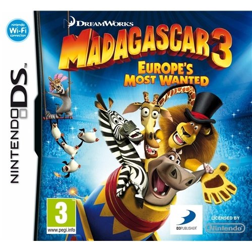 Cover for Activision Blizzard · Madagascar 3: Europe's Most Wanted (DS) (2012)