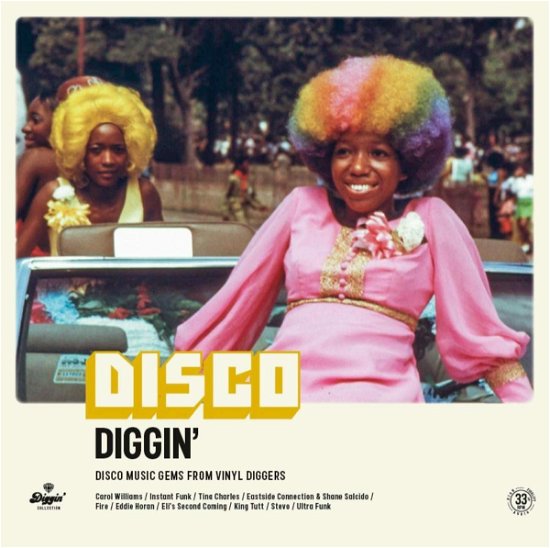 Cover for Disco Diggin / Various · Disco Diggin - Disco Music Gems From Vinyl Diggers (LP) (2023)