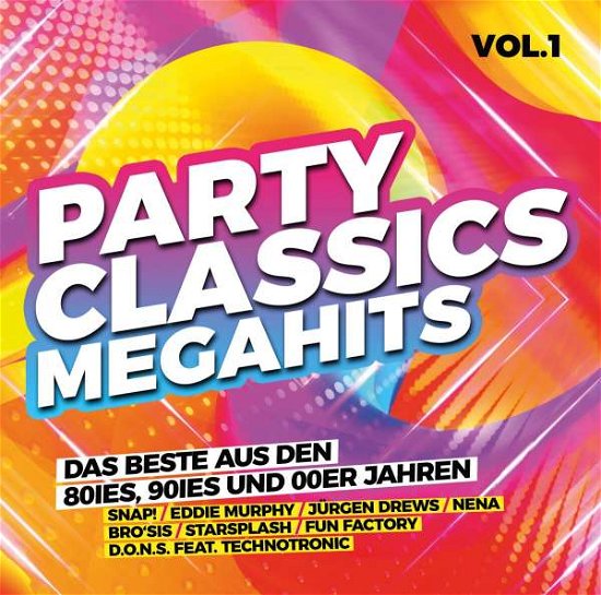 Cover for Party Classics Megahits Vol.1 (CD) (2022)