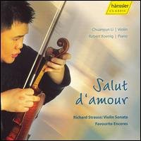 Cover for Li,chuanyun / Koenig,robert · Salut D'amour (CD) (2007)