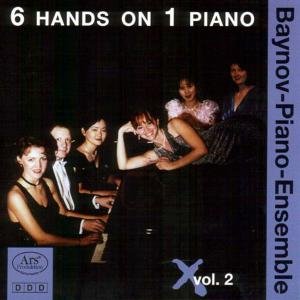 Cover for Baynov-Piano-Ensemble · 6 Hands 1 Piano Vol2 ARS Production Klassisk (CD) (2008)