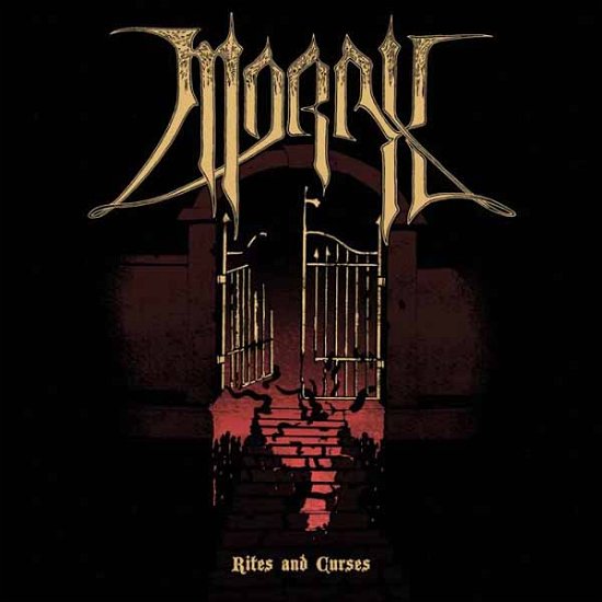 Cover for Morax · Rites And Curses (Oxblood Vinyl) (LP) (2023)