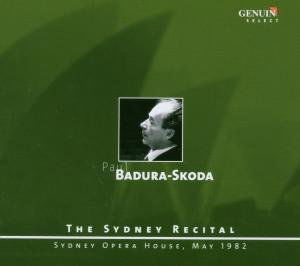 Sydney Recital: Sydney Opera House May 1982 - Bach / Brahms / Bartok / Debussy / Badura-skoda - Música - GEN - 4260036250565 - 1 de noviembre de 2007