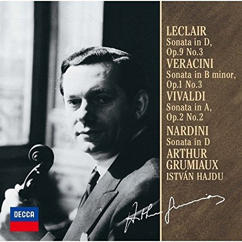 Cover for Arthur Grumiaux · Leclair / Veracini / Vivaldi / Nardini: Sonatas (CD) (2021)