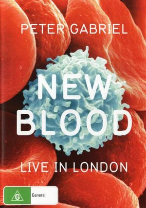 Cover for Peter Gabriel · New Blood - Live in London (DVD) (2011)