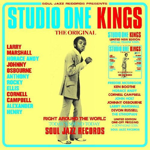 Cover for Soul Jazz Records Presents · Studio One Kings (LP) [Black Friday 2023 edition] (2023)