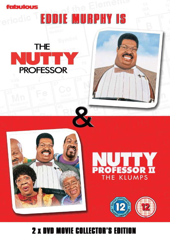 Cover for The Nutty Professor and Nutty Profes · The Nutty Professor / Nutty Professor II - The Klumps (DVD) (2016)