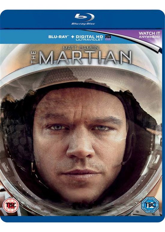 Cover for The Martian BD · The Martian (Blu-ray) (2016)