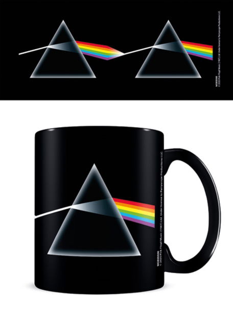 Pink Floyd -Dark Side Of The Moon Black Mug 11Oz Boxed Mug - Pink Floyd - Merchandise - PYRAMID - 5050574260565 - 24. december 2023