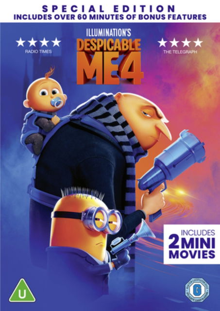 Cover for Despicable Me 4 (DVD) (2024)