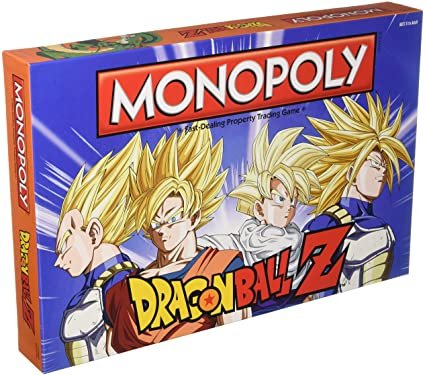 Cover for Dragon Ball Z · Monopoly Dragon Ball Z Edition Boardgames (SPIL) (2019)