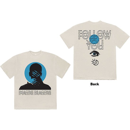 Imagine Dragons Unisex T-Shirt: Follow You (Back Print) - Imagine Dragons - Merchandise -  - 5056368683565 - 