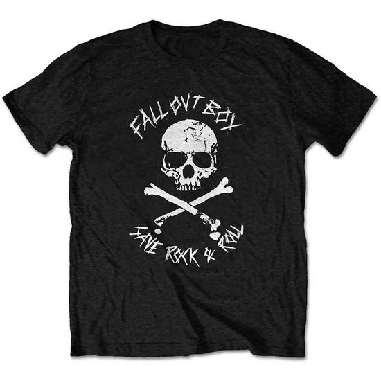 Fall Out Boy Unisex T-Shirt: Save Rock and Roll - Fall Out Boy - Merchandise -  - 5056561039565 - 