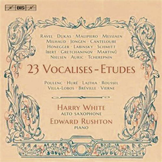 Cover for Auric,g. / White,harry / Rushton,edward · 23 Vocalises-etudes (CD) (2016)