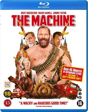 Cover for The Machine (Blu-ray) (2023)