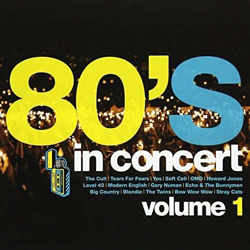 Cover for 80's in Concert 1 / Var (CD) (2012)