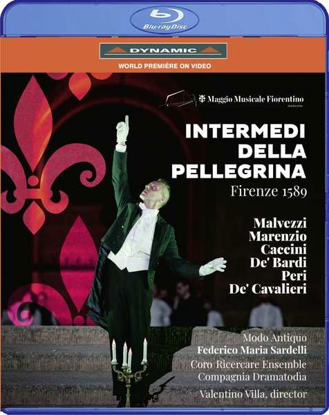 Cover for Modo Antiquo / Villa · Intermedi Della Pellegrina: Firenze 1589 (An Itinerant Show In The Boboli Gardens) (Blu-ray) (2020)