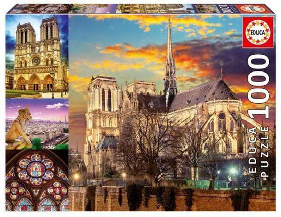 Collage Notre Dame -  - Fanituote - PAUL LAMOND/UNIVERSTIY GAMES - 8412668184565 - perjantai 25. kesäkuuta 2021