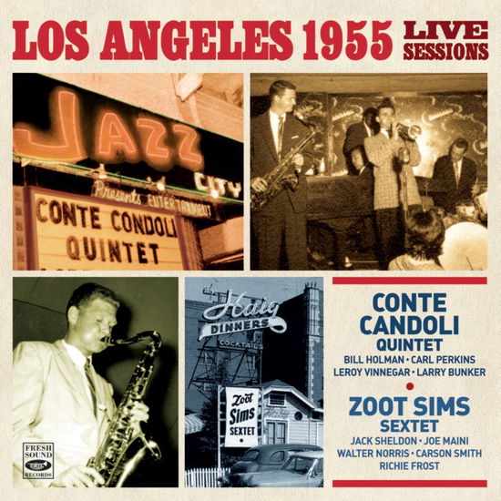 Conte Candoli Quintet & Zoot Sims Sextet · Los Angeles 1955 Live Sessions (CD) (2024)