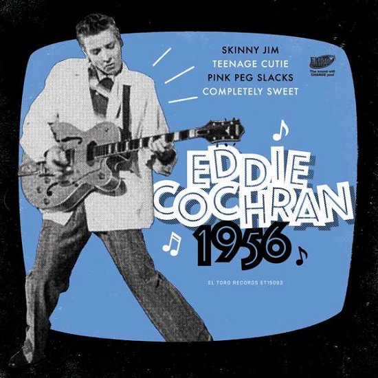 Cover for Cochran Eddie · 1956 EP (Cololred) (LP) (2020)