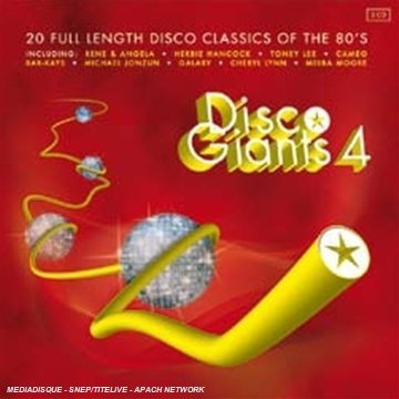 Cover for Disco Giants 4 / Various (CD) (2008)