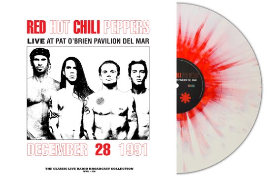 At Pat O Brien Pavilion Del Mar (White / Red Splatter Vinyl) - Red Hot Chili Peppers - Muziek - SECOND RECORDS - 9003829979565 - 5 augustus 2022