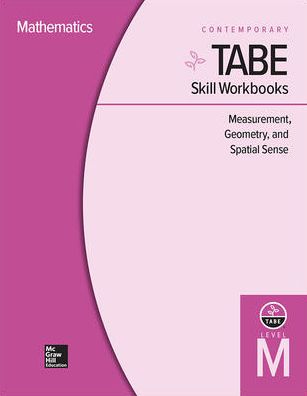 Cover for Contemporary · TABE Skill Workbooks Level M Measurement, Geometry, and Spatial Sense - 10 Pack (Spiral Book) (2011)