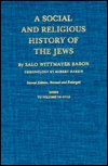 Cover for Salo Wittmayer Baron · A Social and Religious History of the Jews: Index to Volumes 9-18 (Innbunden bok) [2 Rev edition] (1993)
