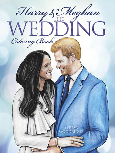 Cover for Teresa Goodridge · Harry and Meghan The Wedding Coloring Book (Pocketbok) (2018)