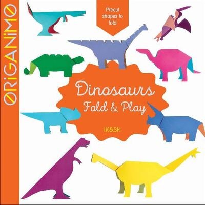 Cover for Sk · Dinosaurs: Fold &amp; Play - Origanimo (Pocketbok) (2020)