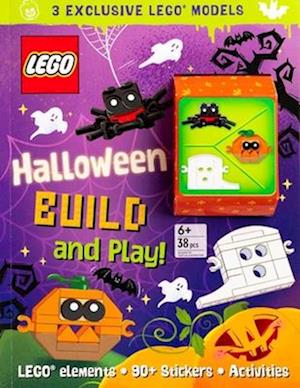 Cover for Ameet Publishing · Lego Books: Halloween Build And Play! (Activity Book With Minifigure) (Book) (2025)