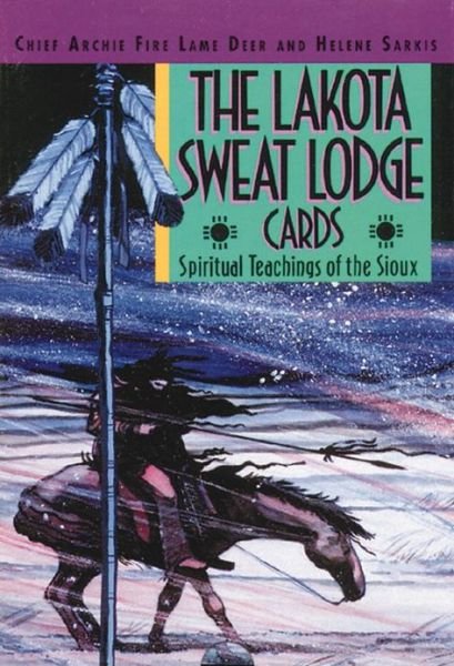 The Lakota Sweat Lodge Cards: Spiritual Teachings of the Sioux - Archie Eire Lame Deer - Livros - Inner Traditions Bear and Company - 9780892814565 - 1 de outubro de 1993