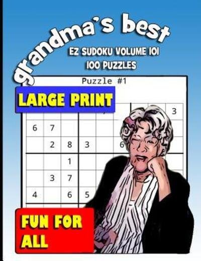 Cover for Erika Simmons · Grandma's Best EZ Sudoku (Paperback Book) (2019)