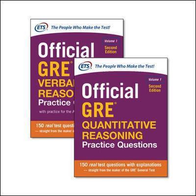 Cover for Educational Testing Service · Official GRE Value Combo, 2e (Paperback Book) (2017)