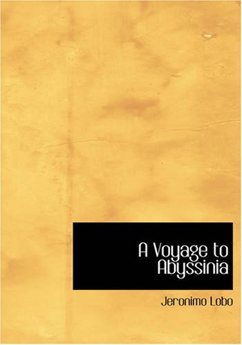 Cover for Jeronimo Lobo · A Voyage to Abyssinia (Paperback Bog) (2008)