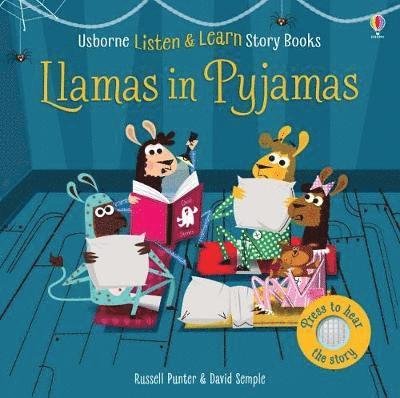 Cover for Russell Punter · Llamas in Pyjamas - Listen and Read Story Books (Board book) (2018)