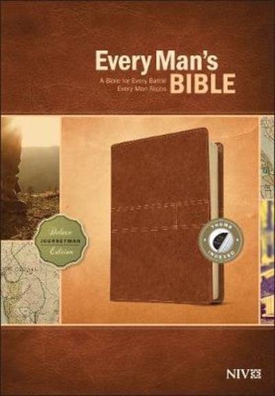 Cover for Every Man's Bible NIV, Deluxe Journeyman Edition (Leather Book) (2018)