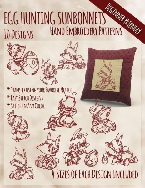 Cover for Stitchx Embroidery · Egg Hunting Sunbonnets Hand Embroidery Patterns (Paperback Book) (2015)