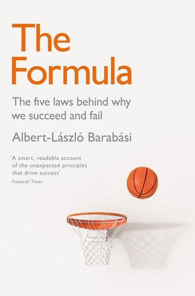 Cover for Albert-Laszlo Barabasi · The Formula: The Five Laws Behind Why We Succeed or Fail (Paperback Bog) (2020)