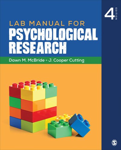 Cover for McBride, Dawn M. (Illinois State University, USA) · Lab Manual for Psychological Research (Paperback Bog) [4 Revised edition] (2019)
