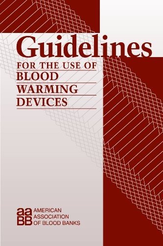 Cover for Md · Guidelines for the Use of Blood Warming Devices (Taschenbuch) (2002)