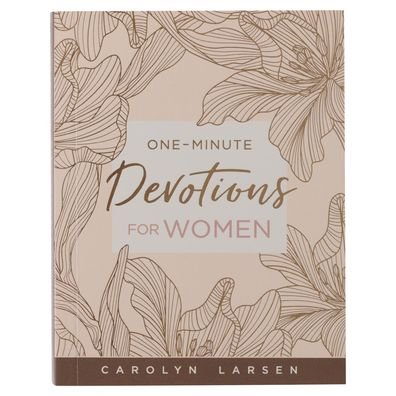 Cover for Christian Art Gifts · One-Minute Devotions for Women (Paperback Book) (2022)