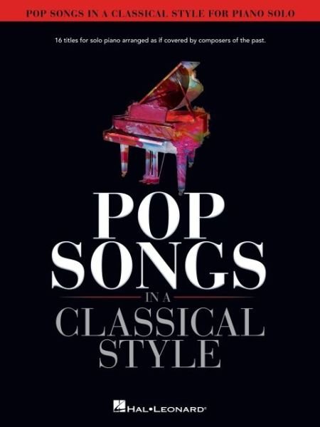 Cover for David Pearl · Pop Songs in a Classical Style: For Piano Solo (Book) (2021)