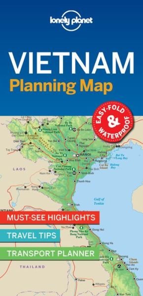 Lonely Planet Vietnam Planning Map - Map - Lonely Planet - Kirjat - Lonely Planet Global Limited - 9781787014565 - perjantai 13. heinäkuuta 2018