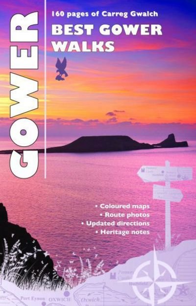 Cover for Llygad Gwalch Cyf · Carreg Gwalch Best Walks: Best Gower Walks (Paperback Book) (2017)