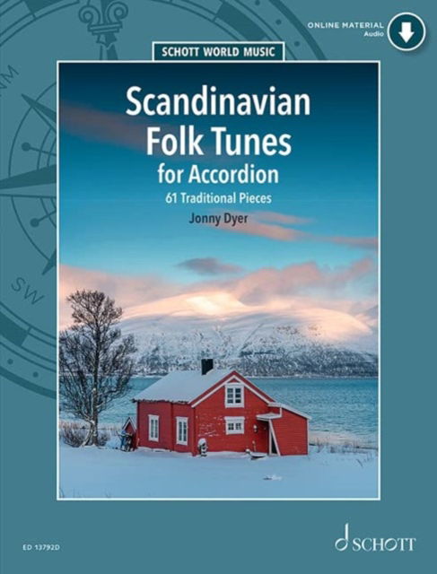 Cover for Jonny Dyer · Scandinavian Folk Tunes for Accordion: 61 Traditional Pieces. accordion. (Sheet music) (2022)