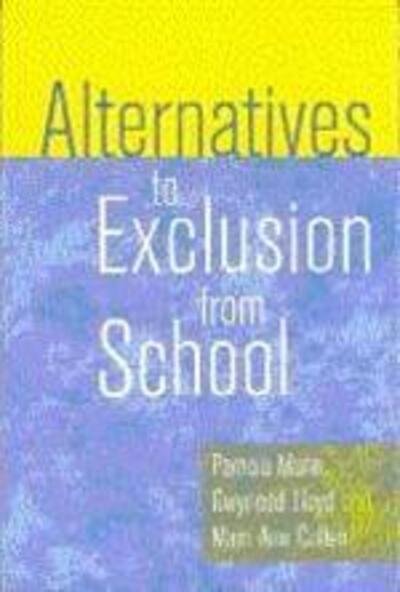 Cover for Pamela Munn · Alternatives to Exclusion from School (Hardcover Book) (2000)