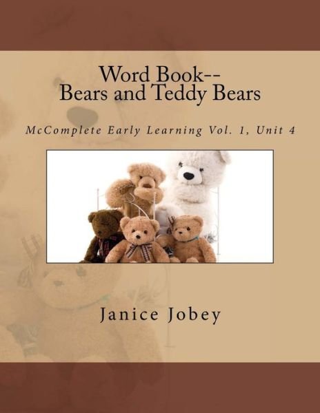 Cover for Janice Jobey · Word Book (Paperback Book) (2017)