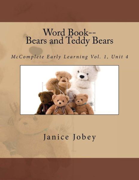 Cover for Janice Jobey · Word Book (Pocketbok) (2017)