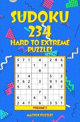 Cover for Matrix Puzzles · SUDOKU 234 Hard to Extreme Puzzles (Paperback Book) (2018)